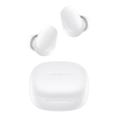XIAOMI Redmi Buds 6 Play - Auriculares inalámbricos, cancelación de Ruido, Ligeros, hasta 36 Horas de autonomía, Bluetooth 5.4, Blanco (Versión ES)