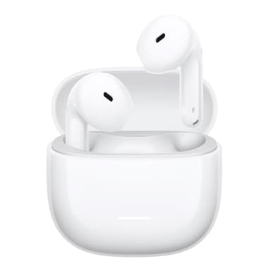 XIAOMI REDMI Buds 8 Active - TWS Bluetooth Semi-intraauriculares, Driver de Titanio de 14,2 mm, bajo Potente, 37h de autonomía, conexión Dual a 2 Dispositivos, 5 EQ, Bluetooth 5.4, IP54, Blanco