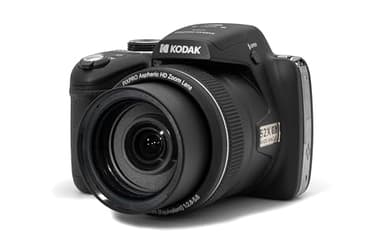 KODAK Pixpro Astro Zoom AZ528 - Appareil Photo Numérique Bridge, Zoom X52, Grand Angle de 24 mm, 16 Mégapixels CMOS, LCD 3", Wi-Fi, Rafale 6 i/s, Contrôle sans fil - Noir