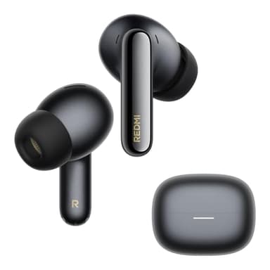XIAOMI Redmi Buds 8 Pro, True Wireless Bluetooth, cancelación Activa de Ruido de hasta 55 dB, Triple Driver, Sonido Hi-Res Hi-Fi, Dolby Audio, hasta 33h de autonomía, Bluetooth 5.4, IP54, Negro