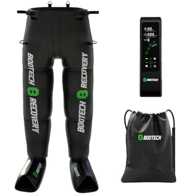 BOOTECH Pantalon de Presoterapia para Casa,Masajeador de Piernas y Pies Cansados, Mejora la Circulación Recuperación Muscular Drenaje Linfático Retencion Agua, Celulitis