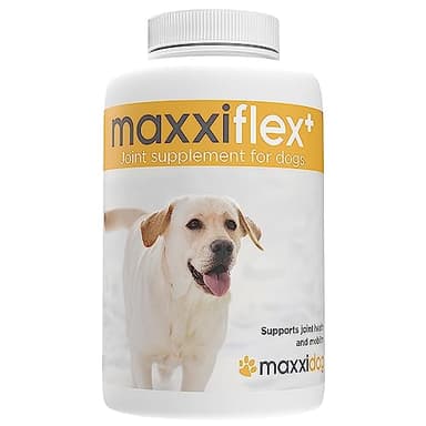 maxxipaws maxxiflex+ Caderas y Articulaciones - Suplemento Condroprotector para Perros Adultos - 120 Comprimidos