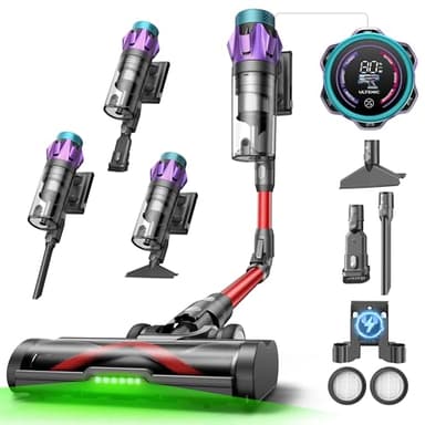 Ultenic U18Pro Aspiradora sin Cable 55Kpa/80Mins, Sistema Multiciclón