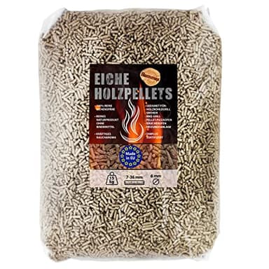 Pellets Madera Roble BBQ Barbacoa Parrilla 15 kg 30 kg Bolitas de Madera Fumar Flameup, Peso:30 kg