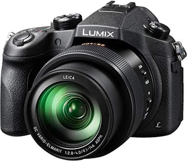Panasonic Lumix DMC FZ1000 - Cámara Bridge de 20.1 MP (Sensor 1 pulgadas, zoom 16X, Estabilizador Óptico, Objetivo F2.8-F4 de 25- 400 mm, 4K, WiFi), Color Negro