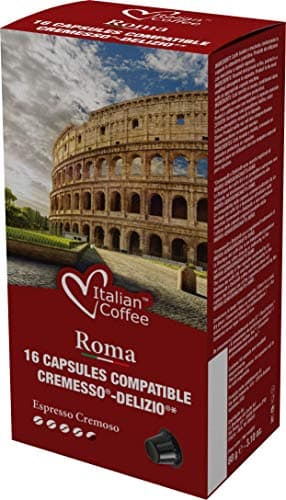 96 Cápsulas Cremesso® Delizio® Compatibles Café Cremoso
